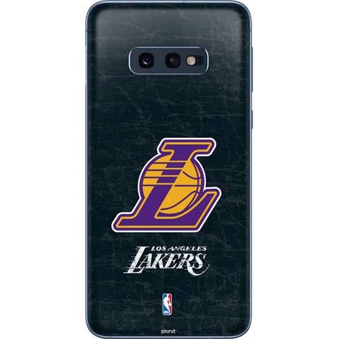 NBA Los Angeles Lakers Secondary Logo Galaxy S10e Skin