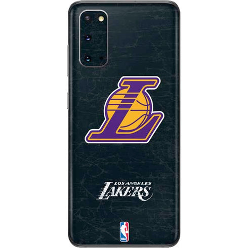 NBA Los Angeles Lakers Secondary Logo Galaxy S20 Skin