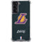 NBA Los Angeles Lakers Secondary Logo Galaxy S21 5G Clear Case