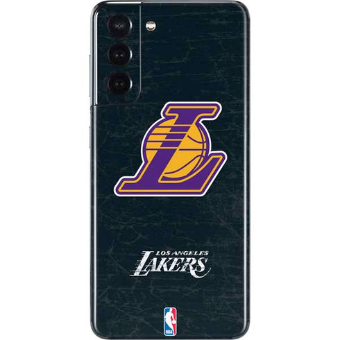 NBA Los Angeles Lakers Secondary Logo Galaxy S21 5G Skin