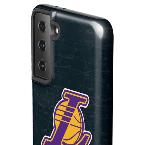 NBA Los Angeles Lakers Secondary Logo Galaxy S21 FE Pro Case