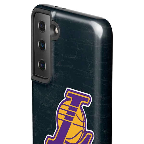 NBA Los Angeles Lakers Secondary Logo Galaxy S21 Plus 5G Pro Case
