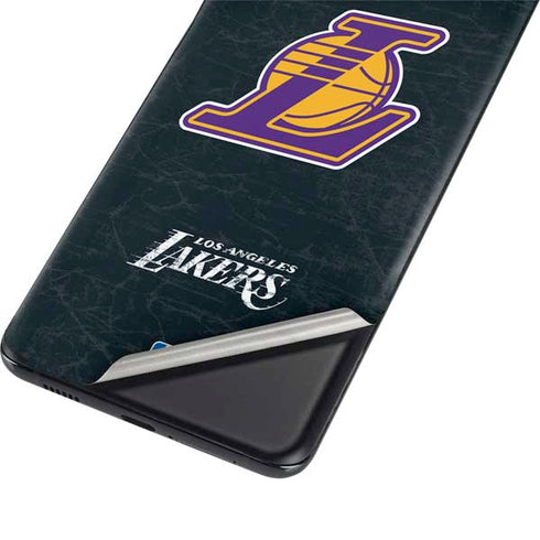 NBA Los Angeles Lakers Secondary Logo Galaxy S21 Plus 5G Skin