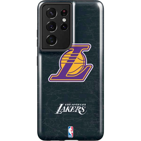 NBA Los Angeles Lakers Secondary Logo Galaxy S21 Ultra 5G Pro Case