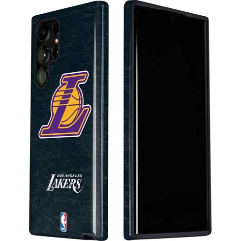 NBA Los Angeles Lakers Secondary Logo Galaxy S22 Ultra Pro Case
