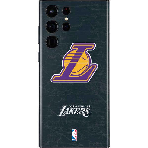 NBA Los Angeles Lakers Secondary Logo Galaxy S22 Ultra Skin