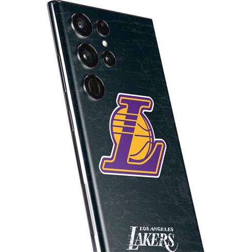 NBA Los Angeles Lakers Secondary Logo Galaxy S22 Ultra Skin