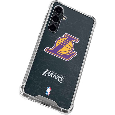 NBA Los Angeles Lakers Secondary Logo Galaxy S23 FE Clear Case