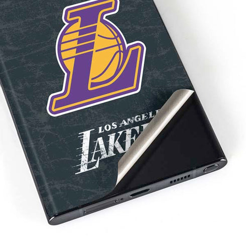 NBA Los Angeles Lakers Secondary Logo Galaxy S23 Ultra Skin