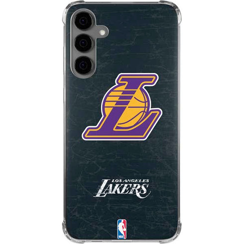 NBA Los Angeles Lakers Secondary Logo Galaxy S24 Plus Clear Case