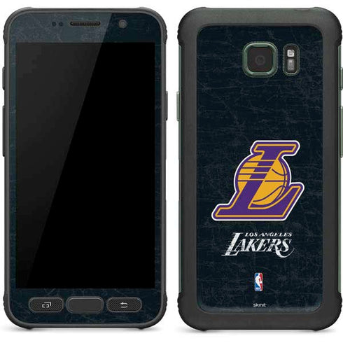 NBA Los Angeles Lakers Secondary Logo Galaxy S7 Active Skin