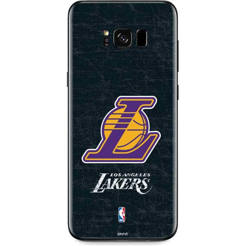 NBA Los Angeles Lakers Secondary Logo Galaxy S8 Plus Skin