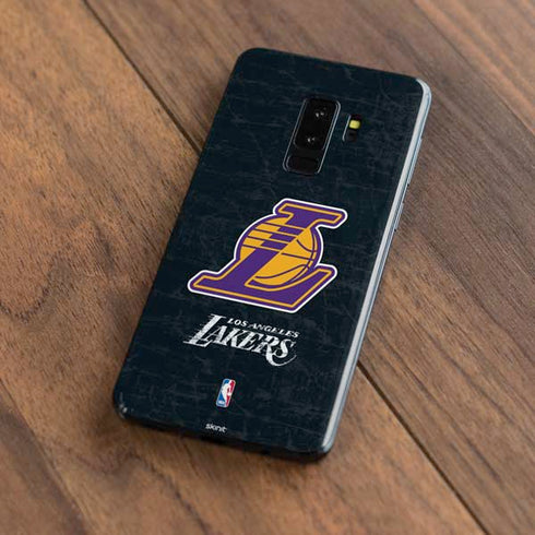 NBA Los Angeles Lakers Secondary Logo Galaxy S9 Plus Skin