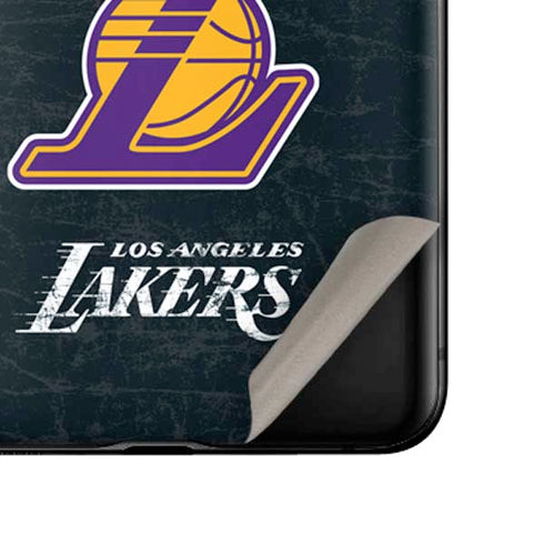 NBA Los Angeles Lakers Secondary Logo Galaxy Z Flip Skin