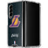 NBA Los Angeles Lakers Secondary Logo Galaxy Z Fold4 5G Clear Case