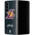 NBA Los Angeles Lakers Secondary Logo Galaxy Z Fold4 5G Skin