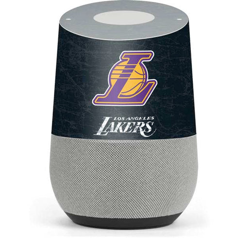 NBA Los Angeles Lakers Secondary Logo Google Home Skin