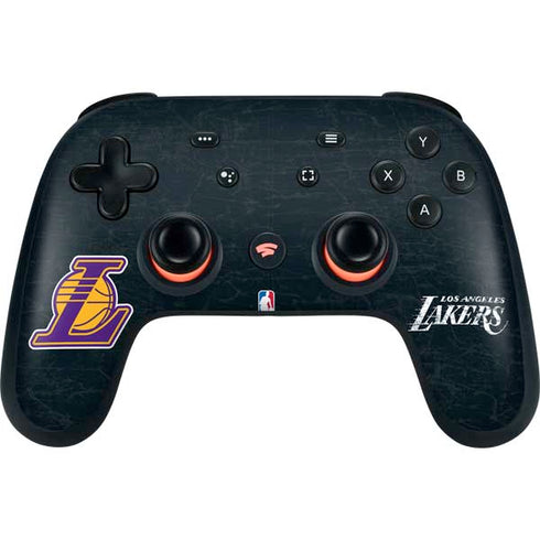 NBA Los Angeles Lakers Secondary Logo Google Stadia Controller Skin