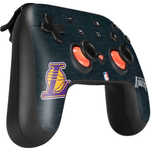 NBA Los Angeles Lakers Secondary Logo Google Stadia Controller Skin