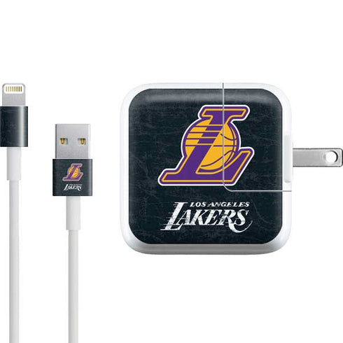 NBA Los Angeles Lakers Secondary Logo iPad Charger (10W USB) Skin