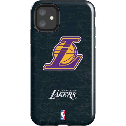 NBA Los Angeles Lakers Secondary Logo iPhone 11 Impact Case