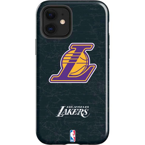 NBA Los Angeles Lakers Secondary Logo iPhone 12 Impact Case