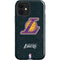 NBA Los Angeles Lakers Secondary Logo iPhone 12 Impact Case