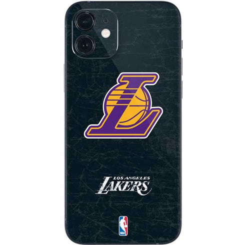 NBA Los Angeles Lakers Secondary Logo iPhone 12 Mini Skin