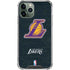 NBA Los Angeles Lakers Secondary Logo iPhone 12 Pro Clear Case