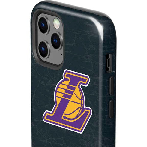 NBA Los Angeles Lakers Secondary Logo iPhone 12 Pro Impact Case