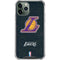 NBA Los Angeles Lakers Secondary Logo iPhone 12 Pro Max Clear Case