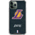 NBA Los Angeles Lakers Secondary Logo iPhone 12 Pro Max Clear Case