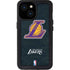 NBA Los Angeles Lakers Secondary Logo iPhone 13 Mini Waterproof Case