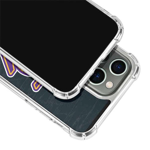 NBA Los Angeles Lakers Secondary Logo iPhone 13 Pro Clear Case