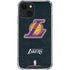 NBA Los Angeles Lakers Secondary Logo iPhone 14 Plus Clear Case