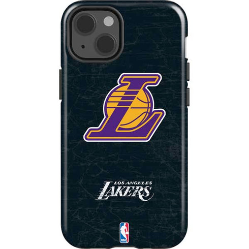 NBA Los Angeles Lakers Secondary Logo iPhone 15 Impact Case