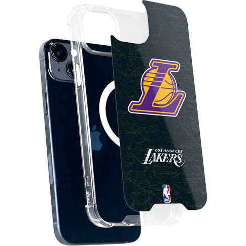 NBA Los Angeles Lakers Secondary Logo iPhone 15 Plus MagSafe Case