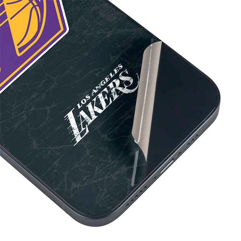 NBA Los Angeles Lakers Secondary Logo iPhone 15 Plus Skin