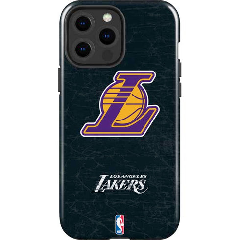 NBA Los Angeles Lakers Secondary Logo iPhone 15 Pro Max Impact Case