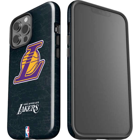 NBA Los Angeles Lakers Secondary Logo iPhone 15 Pro Max Impact Case