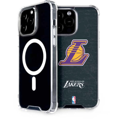 NBA Los Angeles Lakers Secondary Logo iPhone 15 Pro Max MagSafe Case