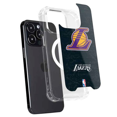 NBA Los Angeles Lakers Secondary Logo iPhone 15 Pro Max MagSafe Case