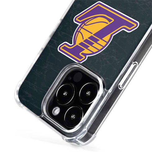 NBA Los Angeles Lakers Secondary Logo iPhone 15 Pro Max MagSafe Case