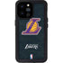 NBA Los Angeles Lakers Secondary Logo iPhone 14 Pro Max Waterproof Case
