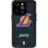 NBA Los Angeles Lakers Secondary Logo iPhone 14 Pro Waterproof Case