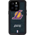 NBA Los Angeles Lakers Secondary Logo iPhone 15 Pro Waterproof Case