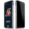NBA Los Angeles Lakers Secondary Logo iPhone SE (2nd & 3rd Gen) Clear Case