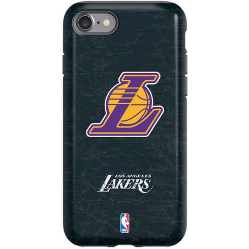 NBA Los Angeles Lakers Secondary Logo iPhone SE (2nd & 3rd Gen) Pro Case