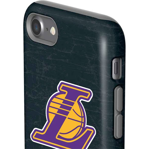 NBA Los Angeles Lakers Secondary Logo iPhone SE (2nd & 3rd Gen) Pro Case