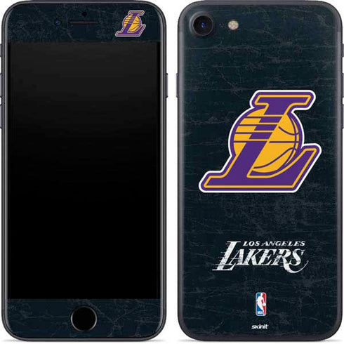 NBA Los Angeles Lakers Secondary Logo iPhone SE (2nd & 3rd Gen) Skin